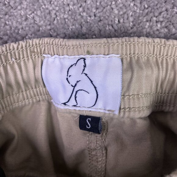 Kuwalla Tee Cargo Jogger Pants Men's Small Khaki Drawstrings - Picture 8 of 14